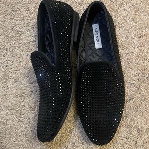 Men's Caviarr Crystal Embellishment Loafers